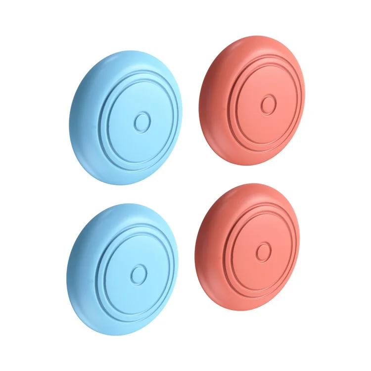 STARTRC GAMES 4 Stück Für Nintendo Switch 2 Joystick-Kappen Silikon Schutzknopfüberzüge - 2 Orange + 2 Blau