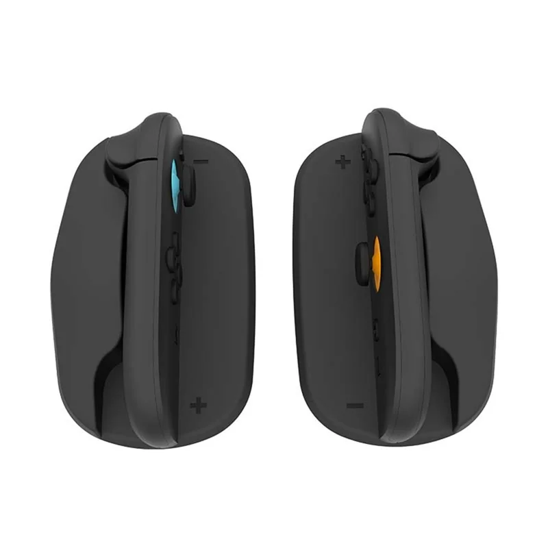HBS-2814 2Pcs For Nintendo Switch 2 Joy-Con Game Controller Mouse Stand Portable Mouse Dock Controller Stand - Blue+Orange