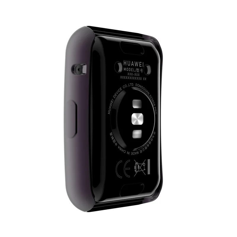 Full Coverage Electroplated TPU Smart Watch Protective Cover Case for Huawei Watch Fit - Grey