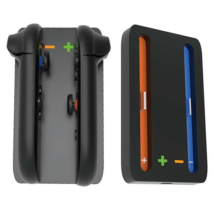 HBS-2809 For Nintendo Switch 2 Joy-Con Handle Charger Base Dual Slot Charging Dock with LED Indicator