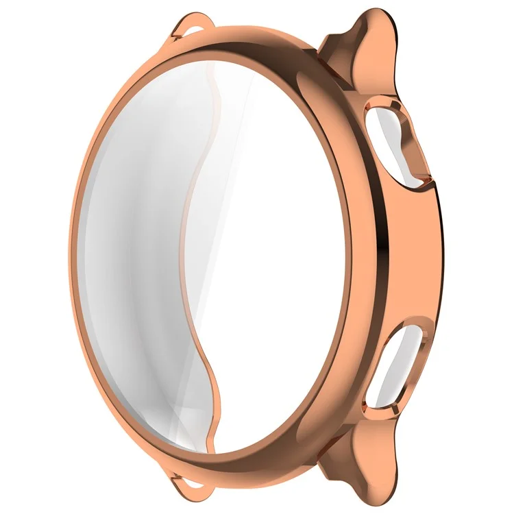 Pour Garmin Vivoactive 6 Étui de Montre Protection Intégrale Résistant aux Rayures Housse TPU - Or Rose