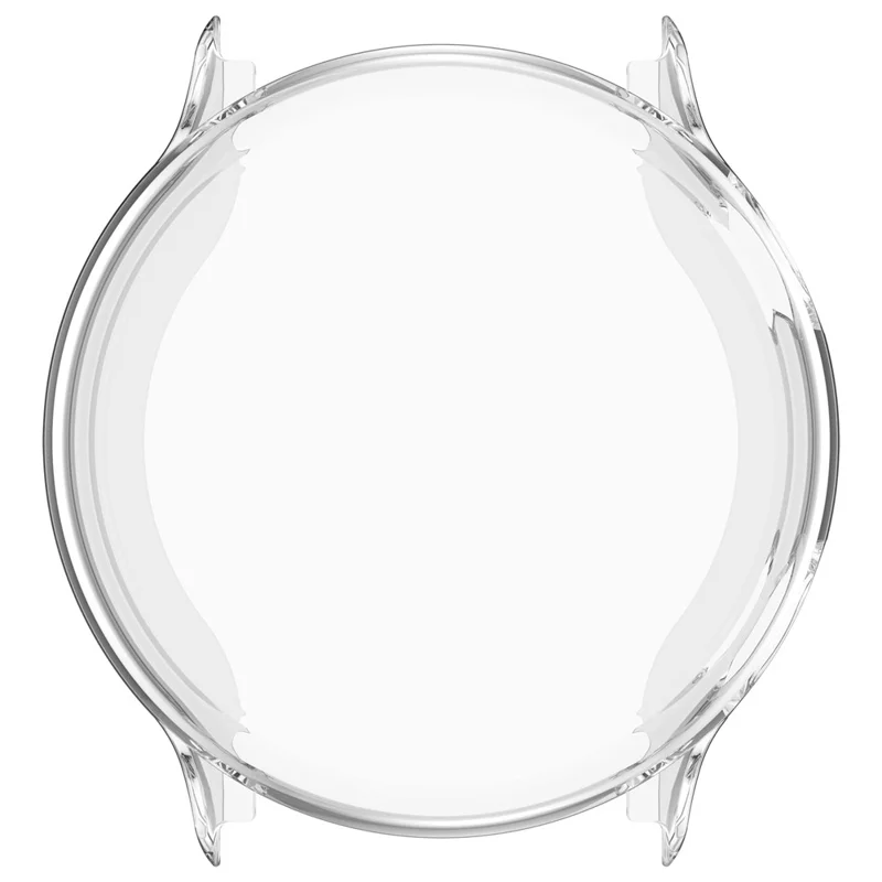 Für Garmin Vivoactive 6 Uhrengehäuse Vollschutz Kratzfeste TPU-Hülle - Transparent