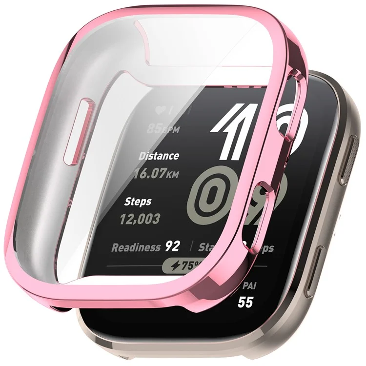 Funda para Huami Amazfit Bip 6 (A2435) Completa Protección Flexible TPU Electrocromada - Rosa
