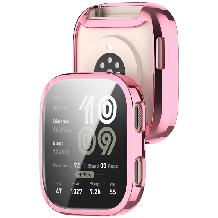 Funda para Huami Amazfit Bip 6 (A2435) Completa Protección Flexible TPU Electrocromada - Rosa