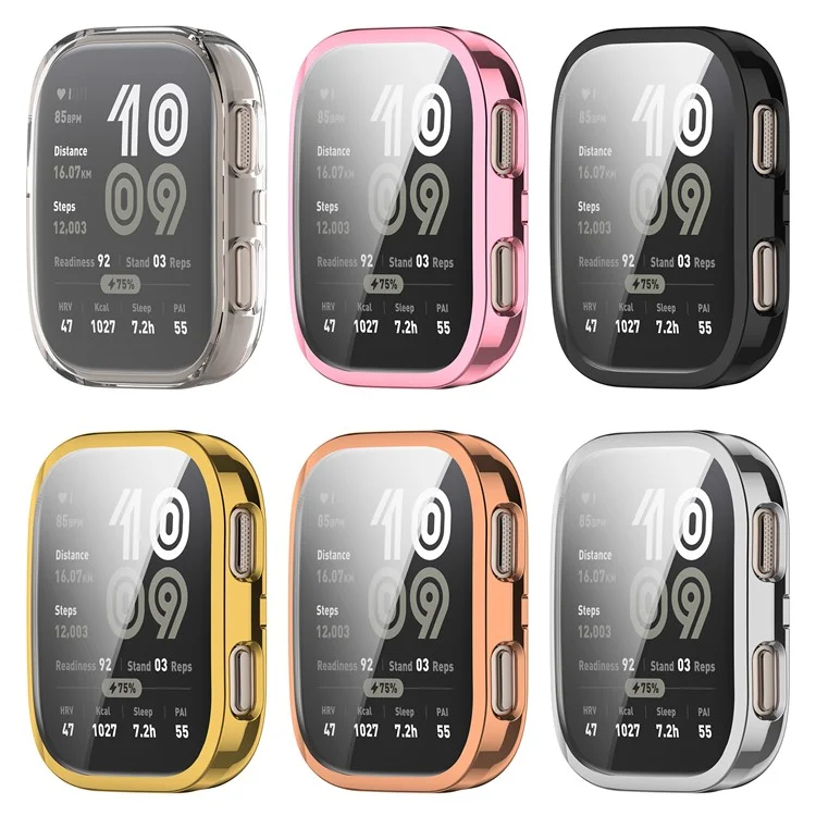 Funda para Huami Amazfit Bip 6 (A2435) Completa Protección Flexible TPU Electrocromada - Rosa