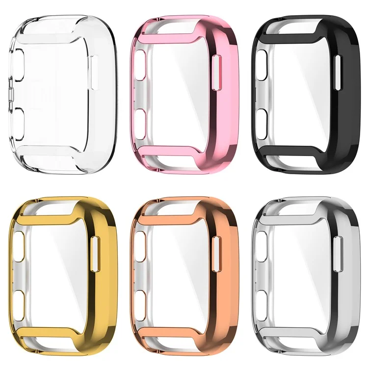 Funda para Huami Amazfit Bip 6 (A2435) Completa Protección Flexible TPU Electrocromada - Rosa
