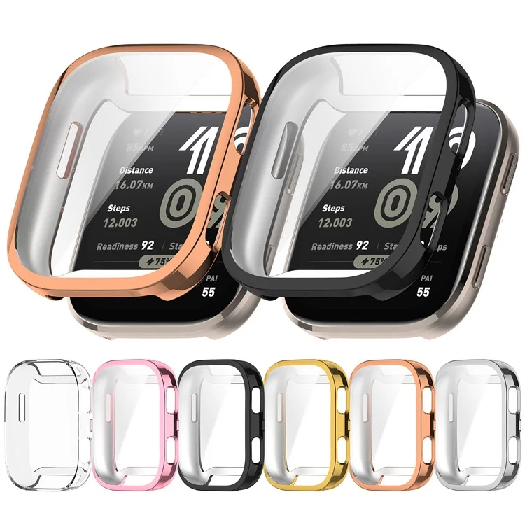 Funda Protectora Transparente de TPU con Cobertura Completa para Huami Amazfit Bip 6 (A2435)
