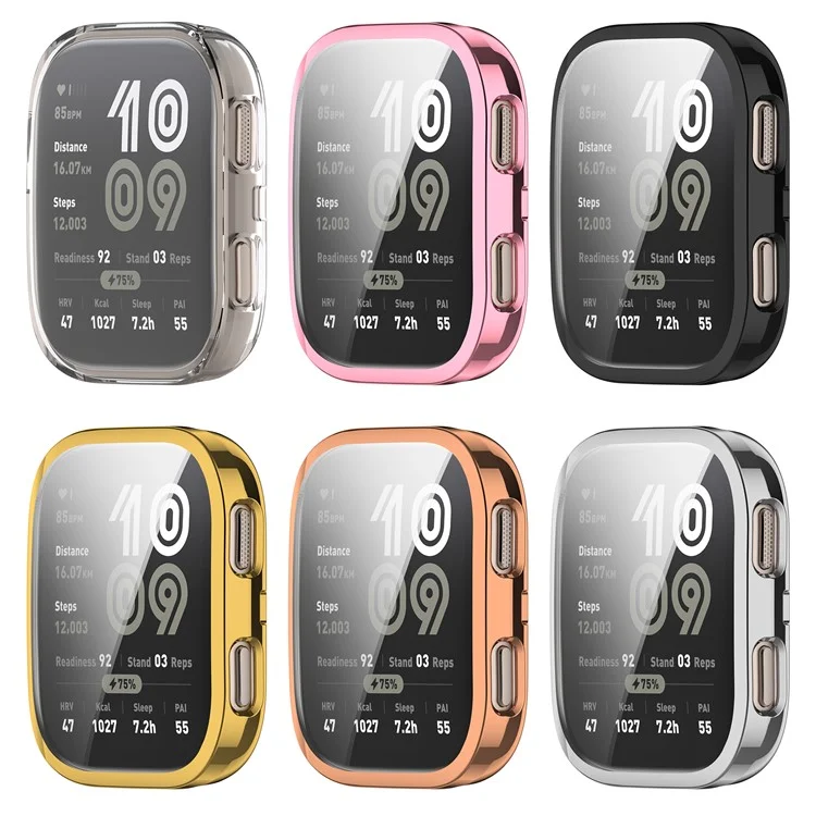 Funda Protectora Transparente de TPU con Cobertura Completa para Huami Amazfit Bip 6 (A2435)