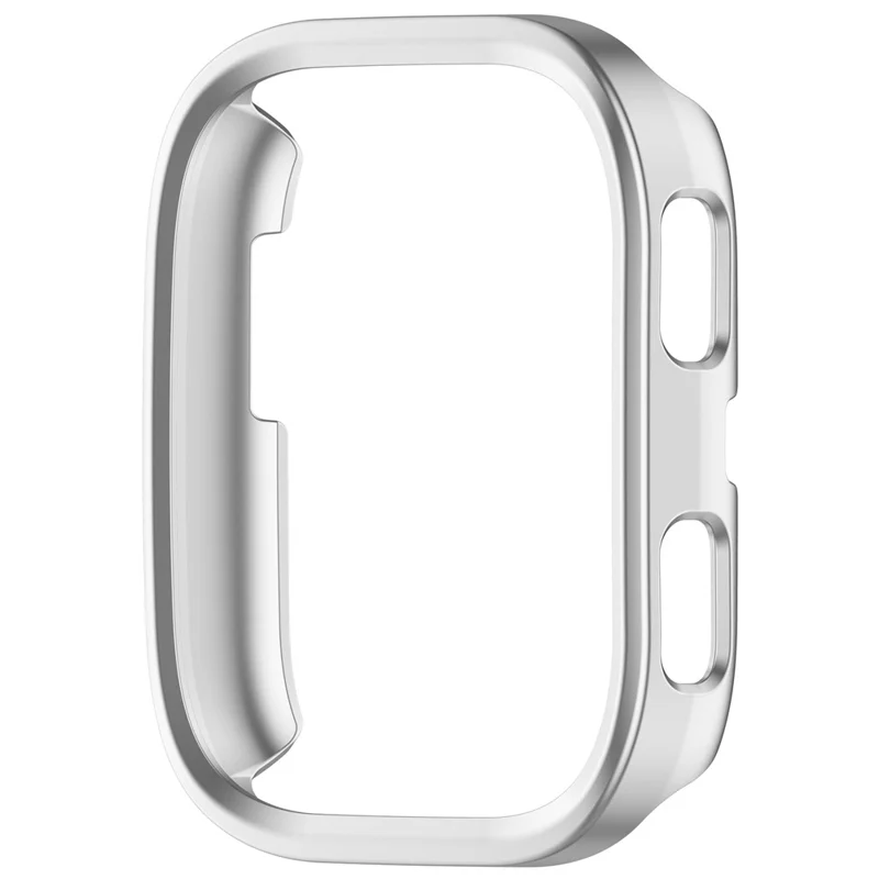 For Huami Amazfit Bip 6 (A2435) Watch Case Hollow Design Hard PC Protective Cover - Silver