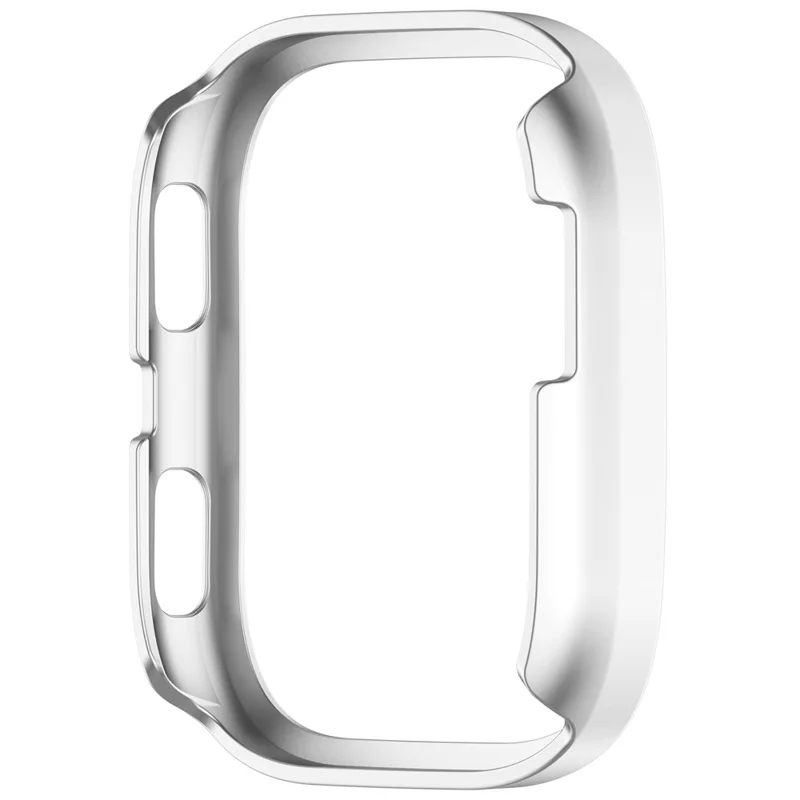 For Huami Amazfit Bip 6 (A2435) Watch Case Hollow Design Hard PC Protective Cover - Silver