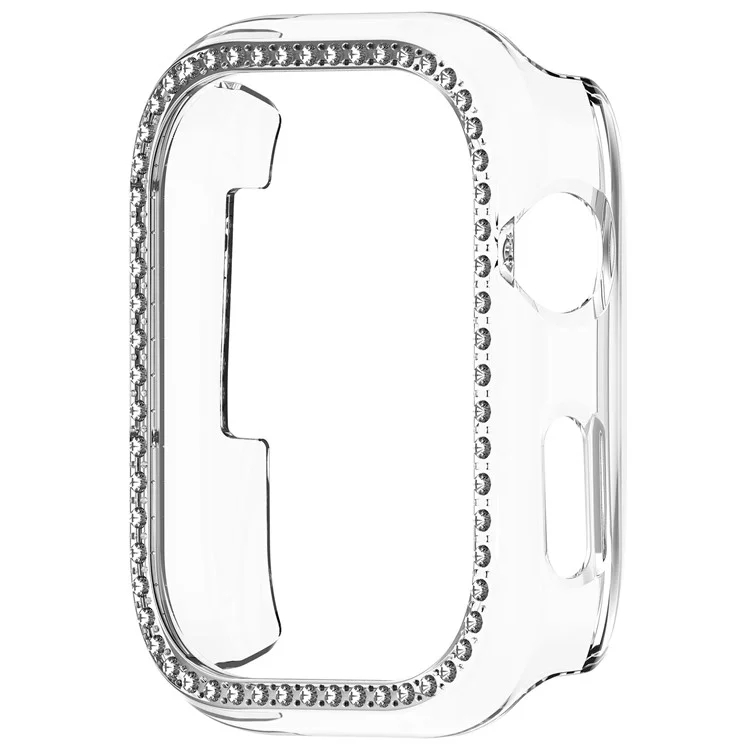 Capa de Relógio Transparente com Design Decorativo Vazado com Strass para Huawei Watch D2
