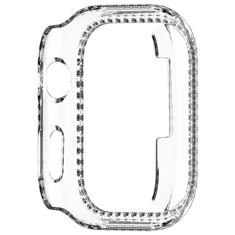 Capa de Relógio Transparente com Design Decorativo Vazado com Strass para Huawei Watch D2