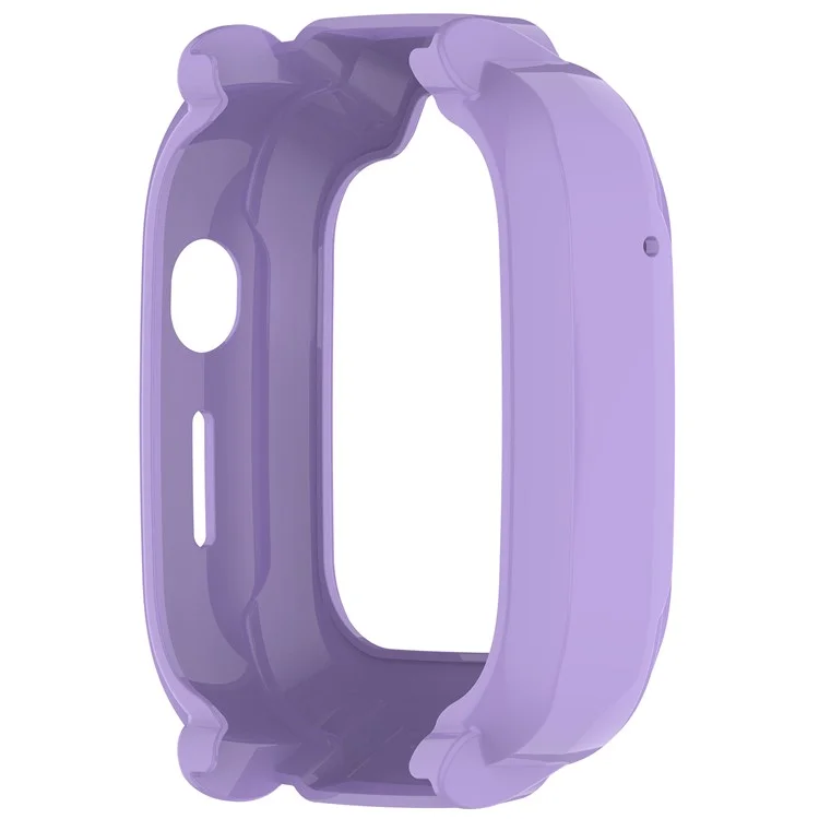 Für Xiaomi Smart Kids Watch TPU Uhrengehäuse Hohles Design Uhrenabdeckung - Lila