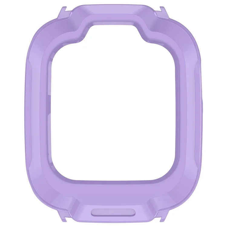 Für Xiaomi Smart Kids Watch TPU Uhrengehäuse Hohles Design Uhrenabdeckung - Lila