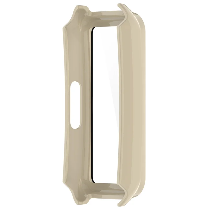 For Keep B5 Watch Case PC Frame Cover with Tempered Glass Screen Film - Ivy White