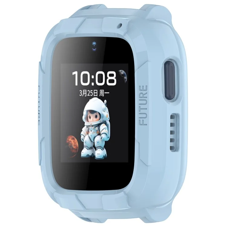For Honor Whizkid 2i Orologio Smartwatch per Bambini Custodia in TPU Disegno Cavo Custodia Protettiva per Orologio - Blu