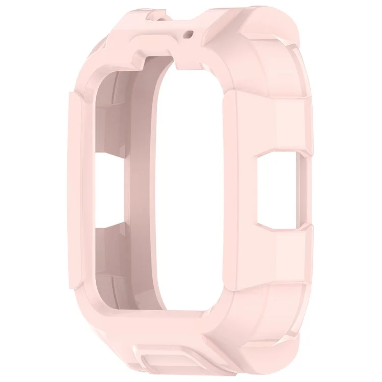 For Honor Whizkid 2 Pro Kinder-Smartwatch TPU Uhrengehäuse Hohldesign Schutzcover - Pink
