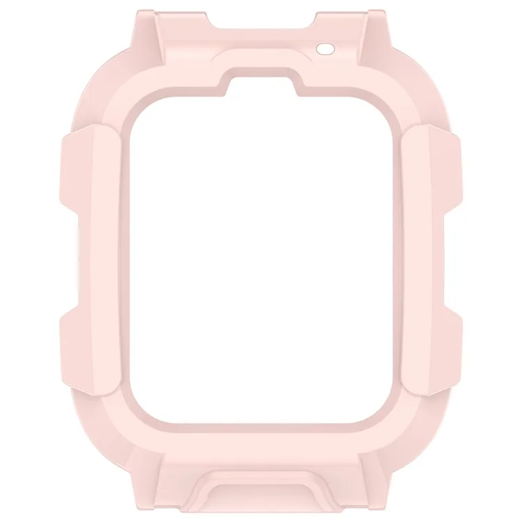 For Honor Whizkid 2 Pro Kinder-Smartwatch TPU Uhrengehäuse Hohldesign Schutzcover - Pink