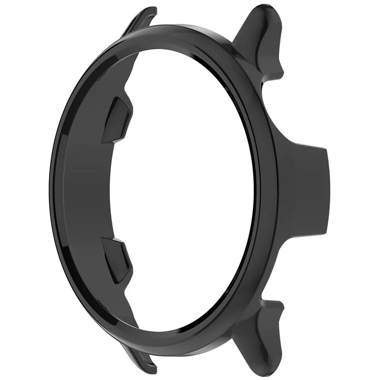 Pour Garmin Vivoactive 6 Étui Semi-Enveloppant Rigide Évidé en PC - Noir