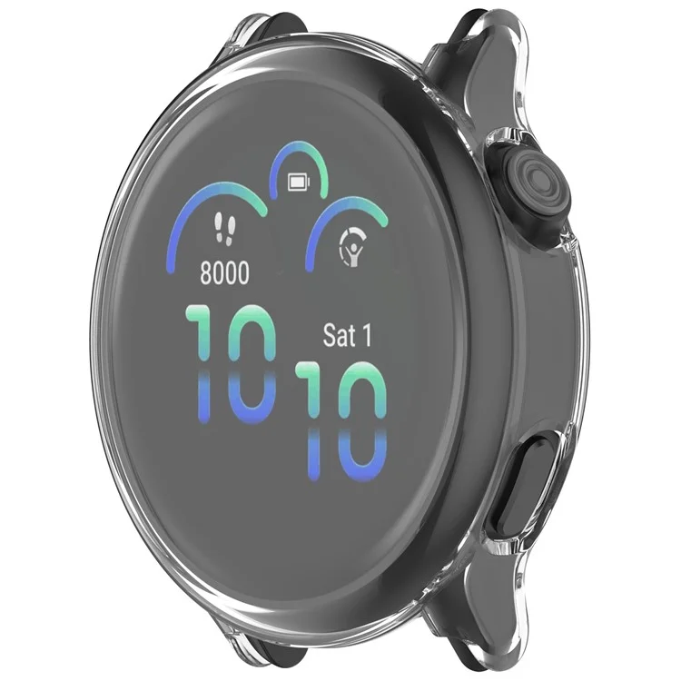 Для Garmin Vivoactive 6 Прозрачный защитный чехол TPU с полным покрытием