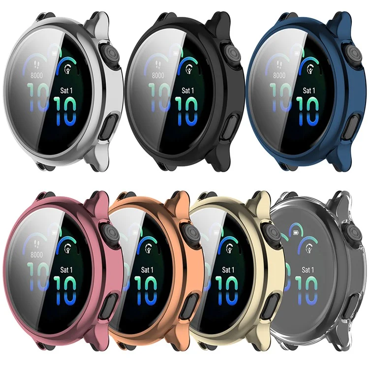 Для Garmin Vivoactive 6 Прозрачный защитный чехол TPU с полным покрытием