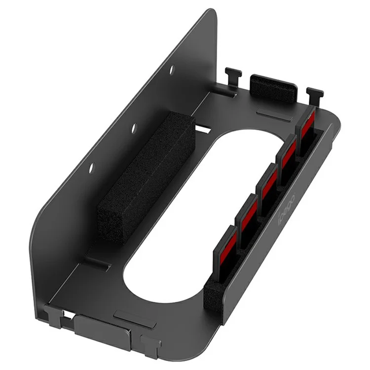 Suporte de Parede IPEGA PG-SW2072 para Nintendo Switch 2 / 1 com Armazenamento de Cartão de Jogo e Suporte para Controle