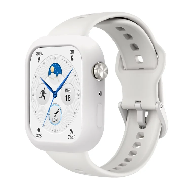 Capa de Silicone Inteligente For Honor Choice ROSSINI 2i para Smartwatch - Branco