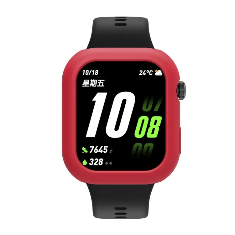 For Honor Choice ROSSINI 2i Silicone Case Smart Watch Protective Cover - Red
