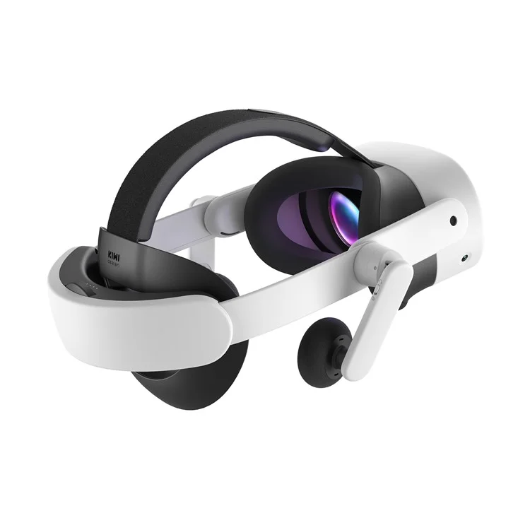 KIWI DESIGN K4 DUO Para Meta Quest 3 / 3S Suporte de Cabeça Confortável Fones de Ouvido de Alta Qualidade para Realidade Virtual