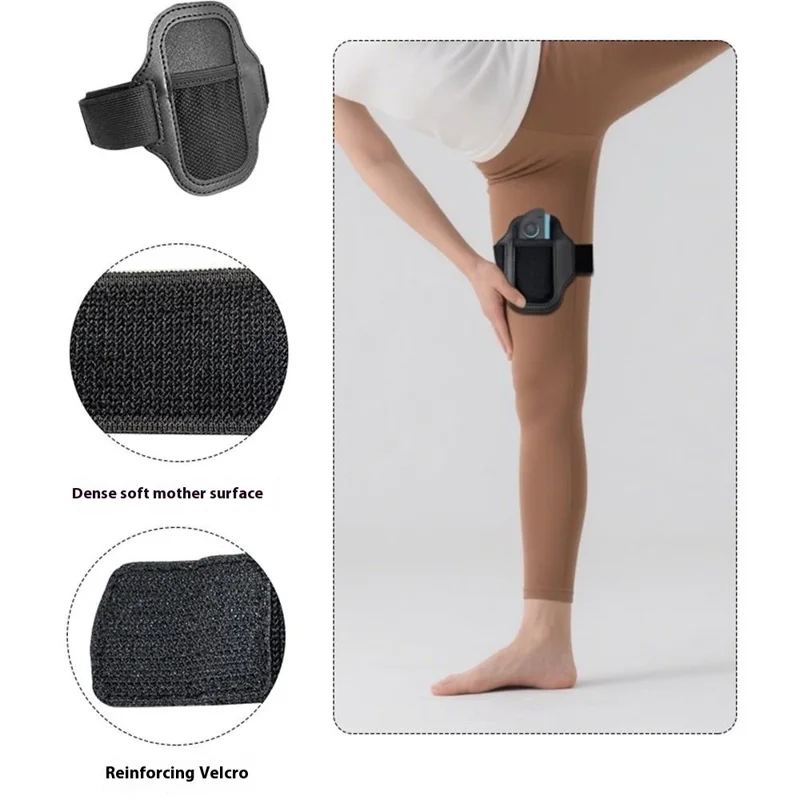 HBS-2860 2Pcs For Nintendo Switch 2 / 1 Joy-Con Controller Leg Strap Leather Elastic Sports Band