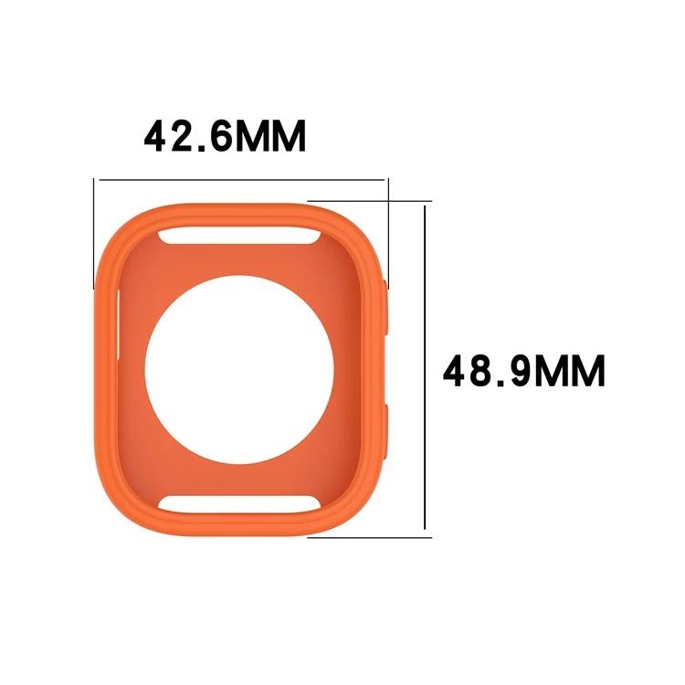 Funda de Silicona Suave para Reloj Huami Amazfit Bip 6 (A2435) - Marco Hueco en Verde Oscuro