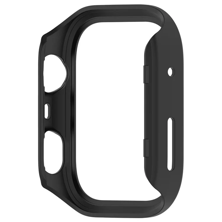 For Huawei Watch Fit 4 Watch Case Half-Wrapped Hollow Hard PC Protective Cover - Black