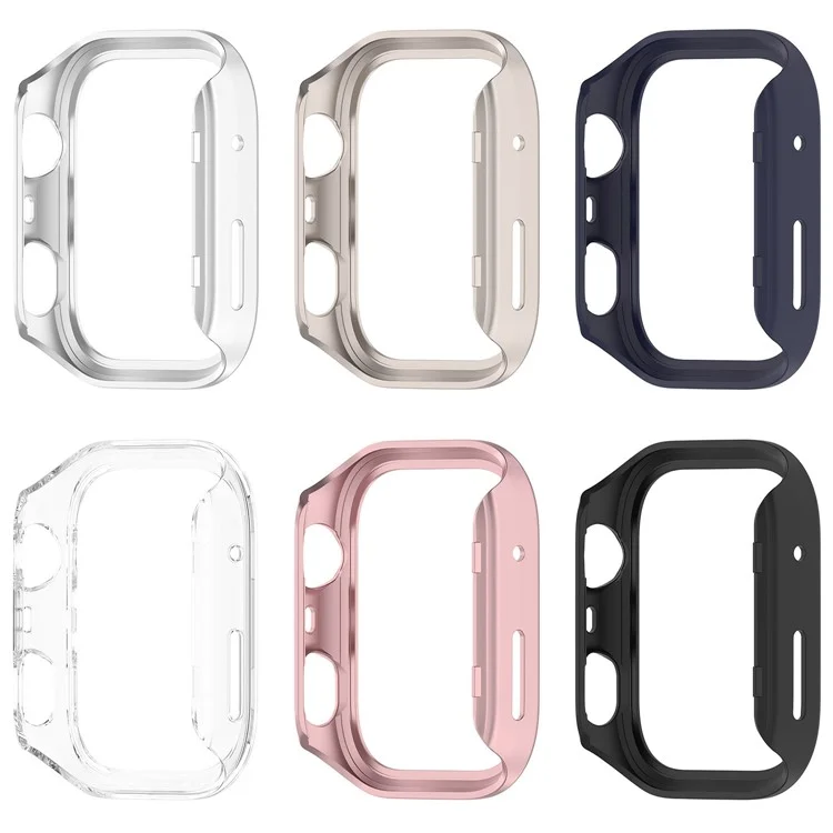For Huawei Watch Fit 4 Watch Case Half-Wrapped Hollow Hard PC Protective Cover - Black