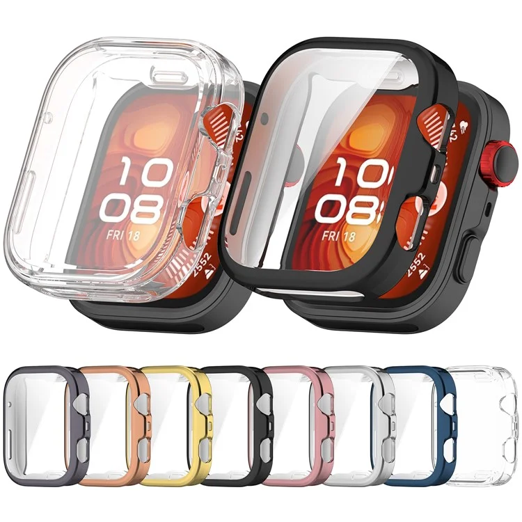 For Huawei Watch Fit 4 TPU Watch Case Full Coverage Transparent Protective Cover