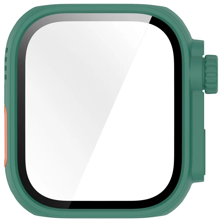 For Huawei Watch Fit 4 Watch Case Instant Transformation Ultra 2 Hard PC Cover with Tempered Glass - Green