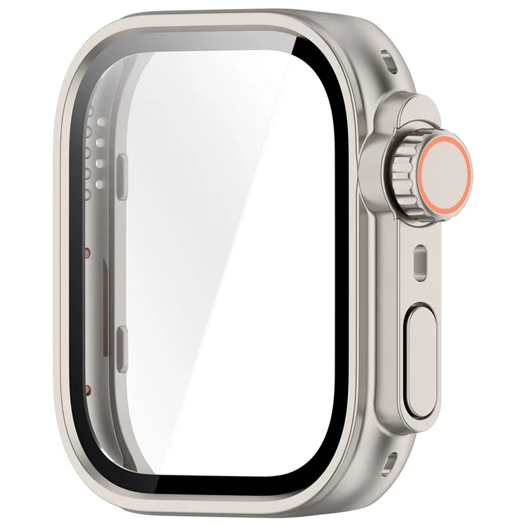 For Huawei Watch Fit 4 Watch Case Instant Transformation Ultra 2 Hard PC Cover with Tempered Glass - Starlight