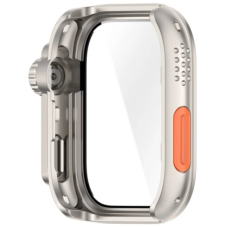 For Huawei Watch Fit 4 Watch Case Instant Transformation Ultra 2 Hard PC Cover with Tempered Glass - Starlight