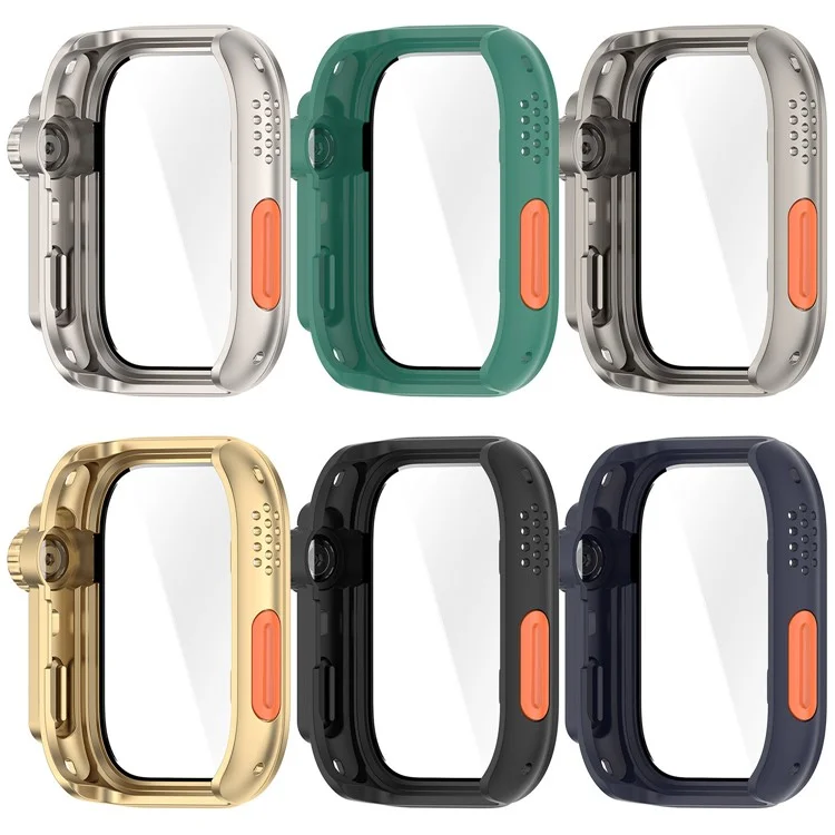 For Huawei Watch Fit 4 Watch Case Instant Transformation Ultra 2 Hard PC Cover with Tempered Glass - Starlight