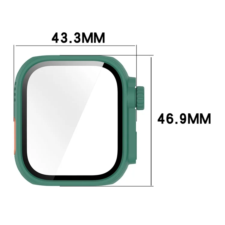 For Huawei Watch Fit 4 Watch Case Instant Transformation Ultra 2 Hard PC Cover with Tempered Glass - Starlight
