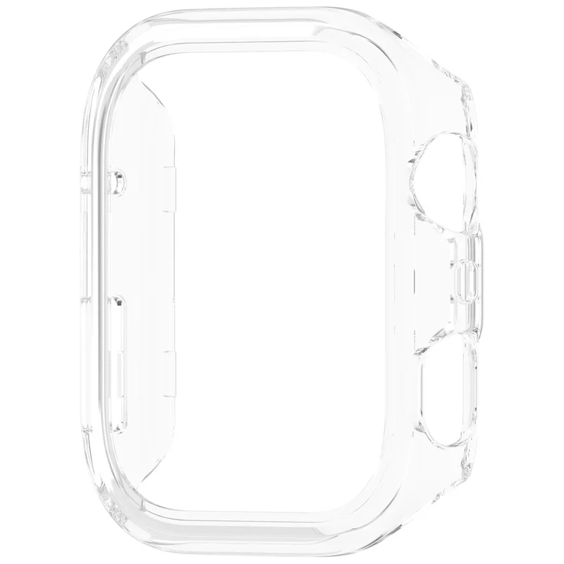 For Huawei Watch Fit 4 Pro Watch Case Half-Wrapped Hollow Hard PC Protective Cover - Transparent