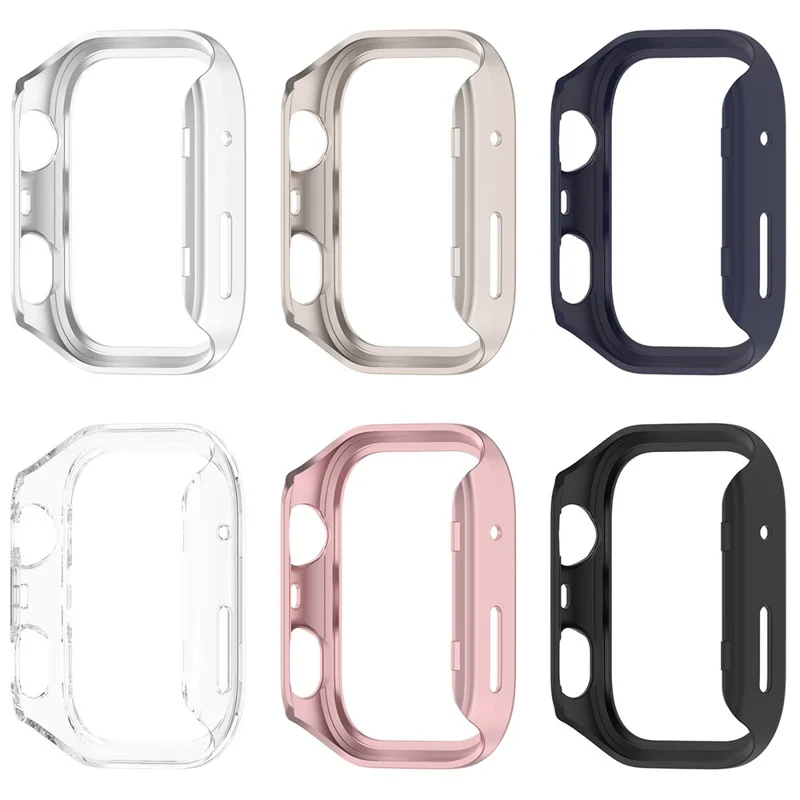 For Huawei Watch Fit 4 Pro Watch Case Half-Wrapped Hollow Hard PC Protective Cover - Transparent