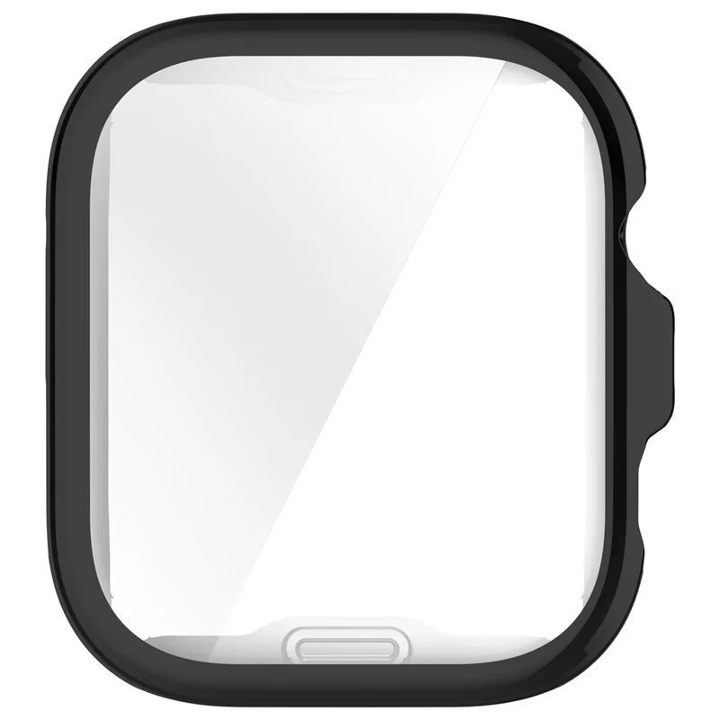 For Huawei Watch Fit 4 Pro Watch Case Full Coverage Flexible TPU Electroplating Cover - Black