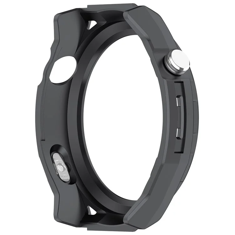 Für Huawei Watch 4 Schutzhülle Hochwertige Stoßfeste PC-Uhrenrahmen - Grau