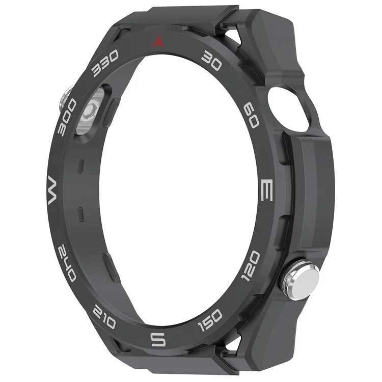 For Huawei Watch 4 Pro Protective Case High-End Anti-Drop PC Watch Frame - Grey