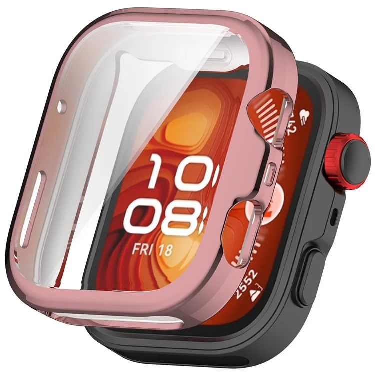 For Huawei Watch Fit 4 Pro Watch Case Full Protection Scratch Resistant TPU Cover - Pink