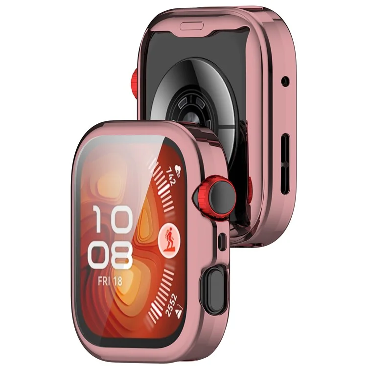 For Huawei Watch Fit 4 Pro Watch Case Full Protection Scratch Resistant TPU Cover - Pink
