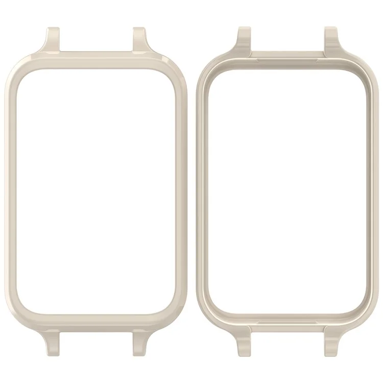 For Honor Band 10 Hollow Watch Frame Scratch Resistant PC Protective Case - Antique White
