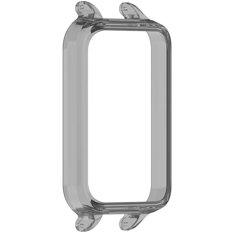 For Honor Band 10 Hollow Watch Frame Scratch Resistant PC Protective Case - Transparent Black