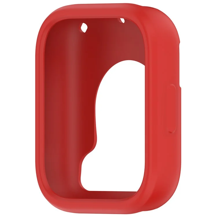 Para Xiaomi Redmi Watch 5 Lite Silicone Capa Protetora Antichoque - Vermelho