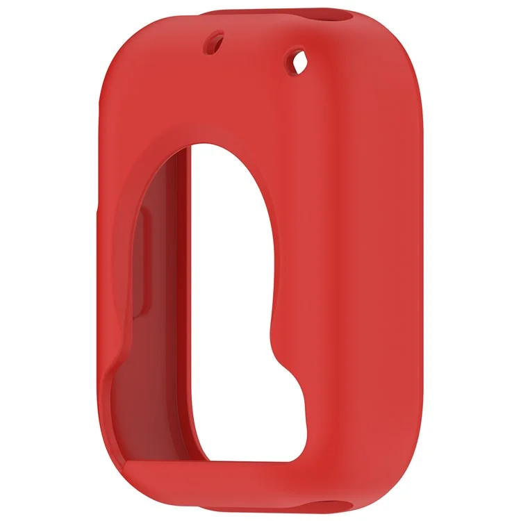 Para Xiaomi Redmi Watch 5 Lite Silicone Capa Protetora Antichoque - Vermelho